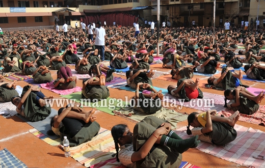 Yoga Guinness Record in Mangalore / Yoga for Future